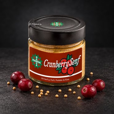 RAMSA VÖRÖSÁFONYÁS MUSTÁR 180g
