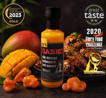 GaBko & zip's ale mango habanero hotsauce 100ml