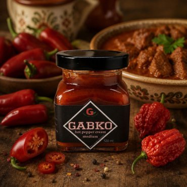 Hot pepper cream - medium 120ml