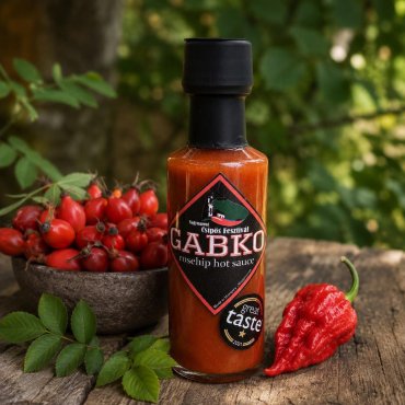 rosehip hotsauce - csipkebogyós csiliszósz 100ml
