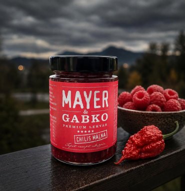 Mayer & GaBko Chilis málnalekvár 378g