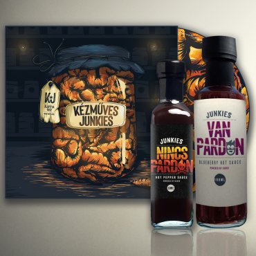 Kézműves Junkies csomag - Van+Nincs Pardon! + CD